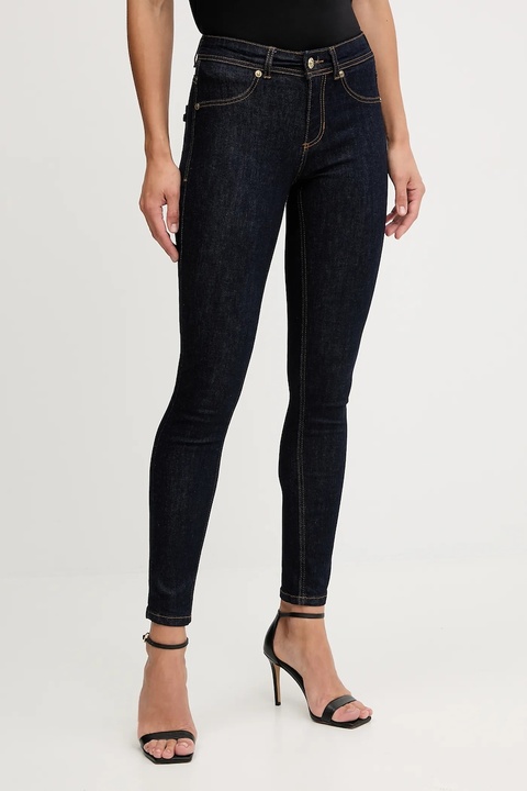 Versace Jeans Couture jeansy damskie kolor niebieski 79HAB5J1 CDW02 - zdjęcie produktu nr 1