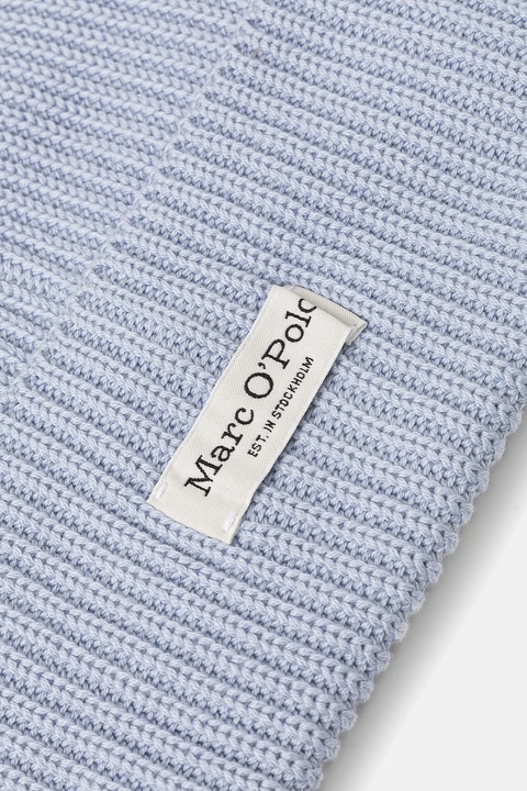 Marc O'Polo czapka kolor niebieski 600605901141 - zdjęcie produktu nr 1