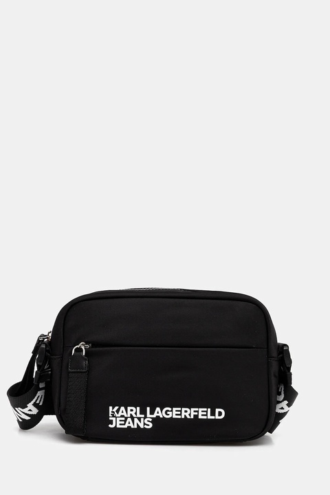 Karl Lagerfeld Jeans saszetka kolor czarny A3M30352 - zdjęcie produktu nr 1