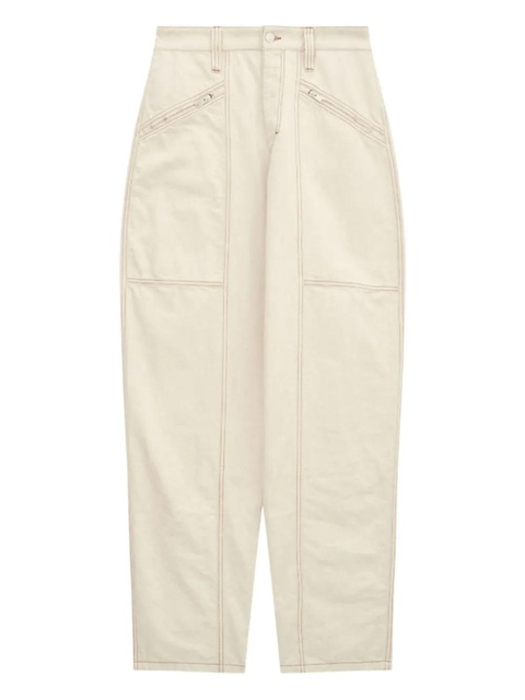 ISABEL MARANT Fanny zip-pocket jeans - Neutrals - zdjęcie produktu nr 1
