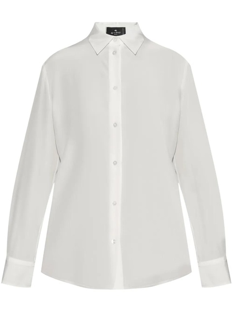 ETRO silk shirt - White - zdjęcie produktu nr 1
