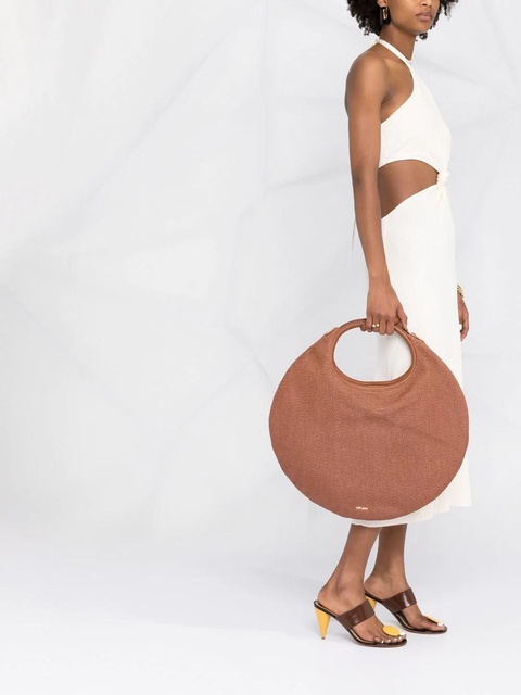 Cult Gaia Adina raffia shoulder bag - Brown - zdjęcie produktu nr 2