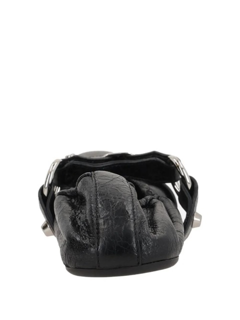 Balenciaga leather ballerina shoes - Black - zdjęcie produktu nr 2