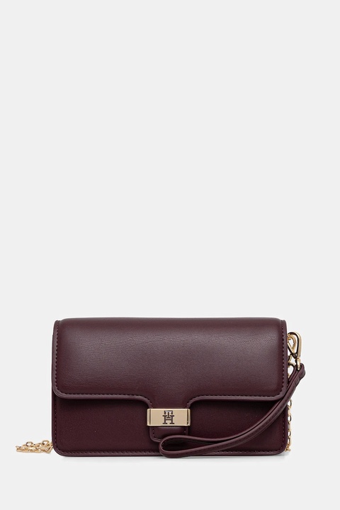 Tommy Hilfiger torebka kolor bordowy AW0AW18288 - zdjęcie produktu nr 1