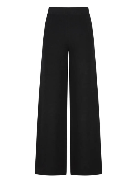 Max Mara Marzia elastic-waist palazzo pants - Black - zdjęcie produktu nr 1