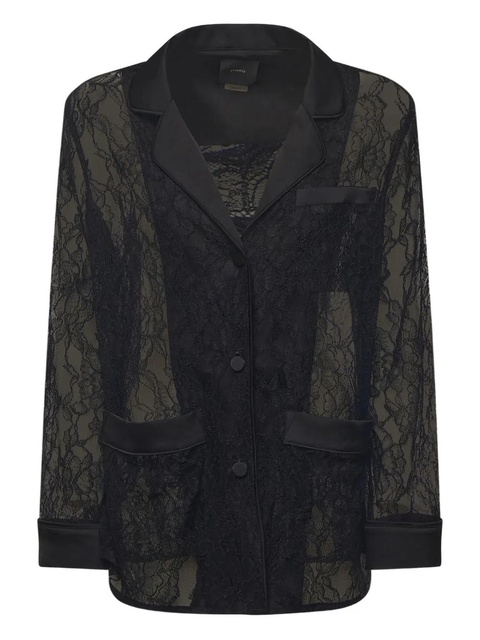 PINKO lace pocketed jacket - Black - zdjęcie produktu nr 1