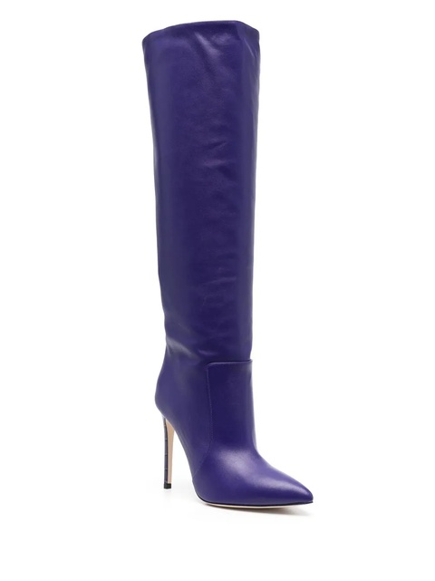 Paris Texas knee-high 100mm boots - Purple - zdjęcie produktu nr 1