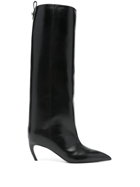 The Attico 70mm Lea boots - Black - zdjęcie produktu nr 1