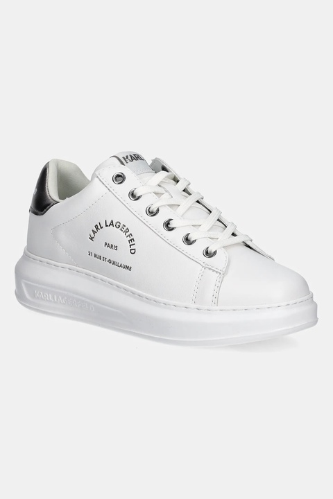 Karl Lagerfeld sneakersy skórzane KAPRI kolor biały KL62538K - zdjęcie produktu nr 1