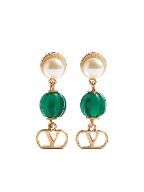 Valentino Garavani Vlogo earrings - Gold - zdjęcie produktu nr 1