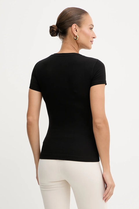 Guess t-shirt damski kolor czarny W5YI13 J1314 - zdjęcie produktu nr 1