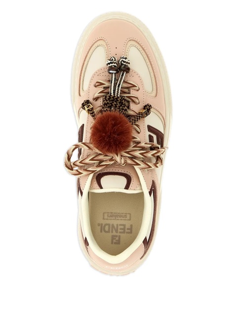 FENDI platform logo trainers - Neutrals - zdjęcie produktu nr 2