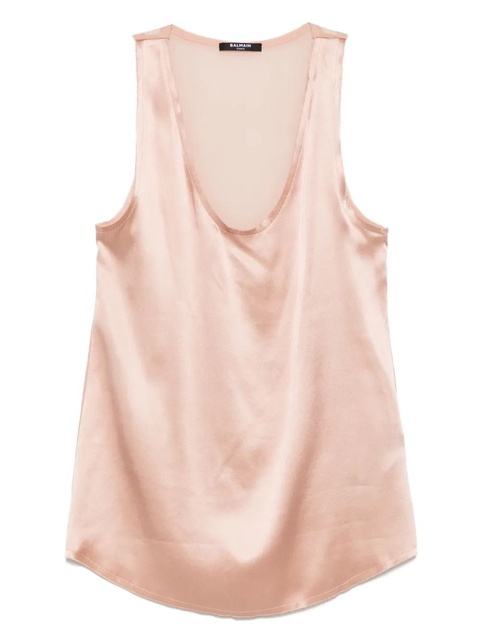 Balmain silk top - Pink - zdjęcie produktu nr 1