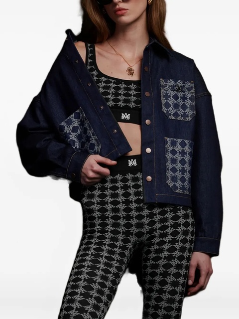 AMIRI MA Quad denim jacket - Blue - zdjęcie produktu nr 1