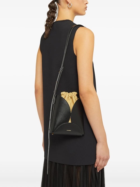 Jil Sander small Curve cross body bag - Black - zdjęcie produktu nr 2