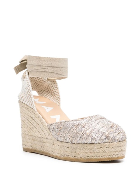 Manebi 90mm Monaco espadrilles - Gold - zdjęcie produktu nr 2