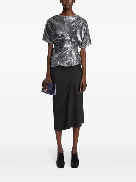 DRIES VAN NOTEN embellished top - Silver - zdjęcie produktu nr 2