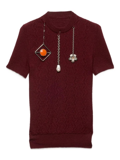 Prada wool jumper - Red - zdjęcie produktu nr 2