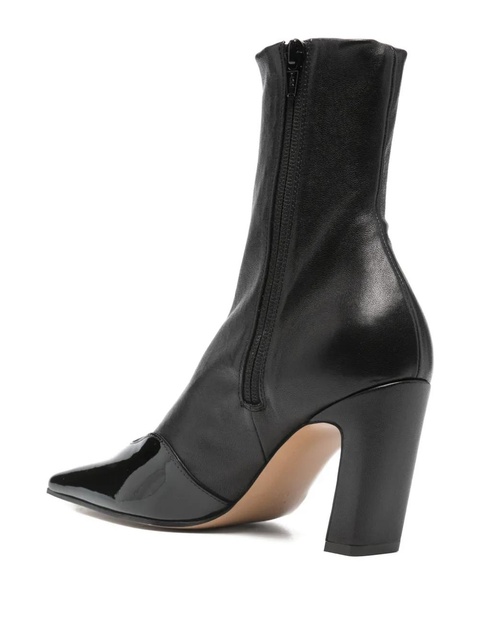 KHAITE 85mm patent pointed boots - Black - zdjęcie produktu nr 2