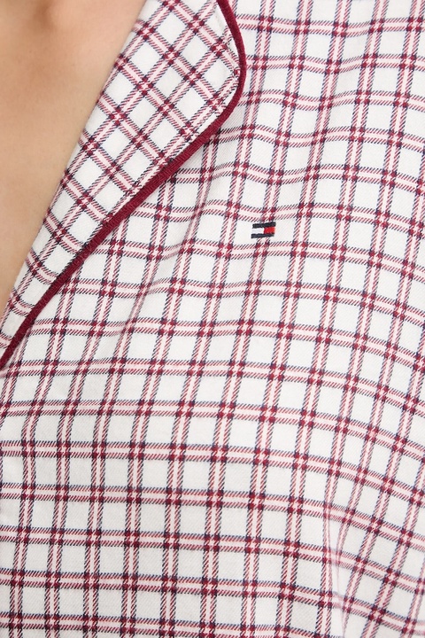 Tommy Hilfiger koszula nocna damska kolor bordowy bawełniana UW0UW06147 - zdjęcie produktu nr 2