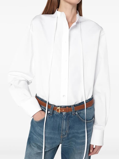 Gucci horsebit-buckle leather belt - Brown - zdjęcie produktu nr 2