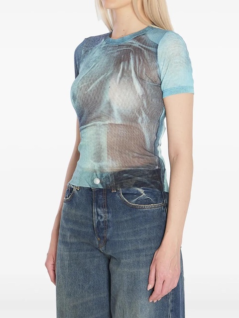 Jean Paul Gaultier Water Baby T-shirt - Blue - zdjęcie produktu nr 1