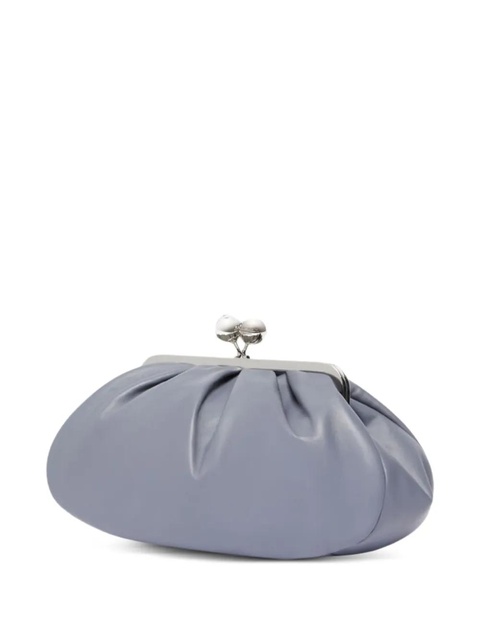 Weekend Max Mara small Prati Pasticcino pleated frame-clasp clutch bag - Blue - zdjęcie produktu nr 2