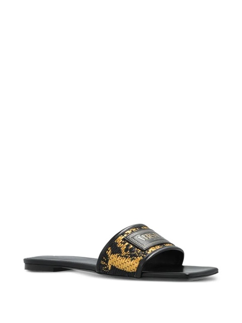Versace Theia Barocco sandals - Black - zdjęcie produktu nr 2