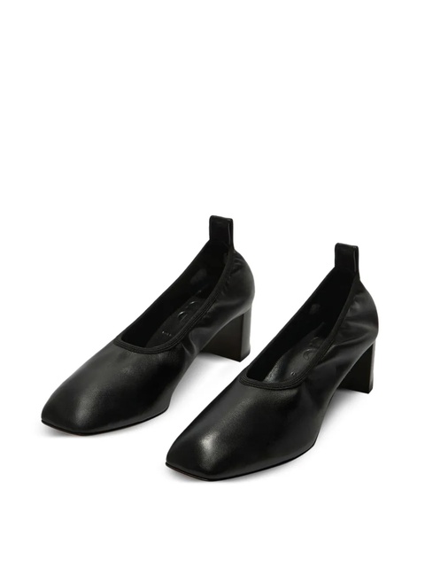 Aeyde 35mm Narissa ruched pumps - Black - zdjęcie produktu nr 1