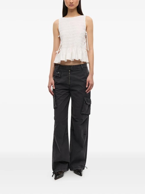 GANNI cargo trousers - Black - zdjęcie produktu nr 2