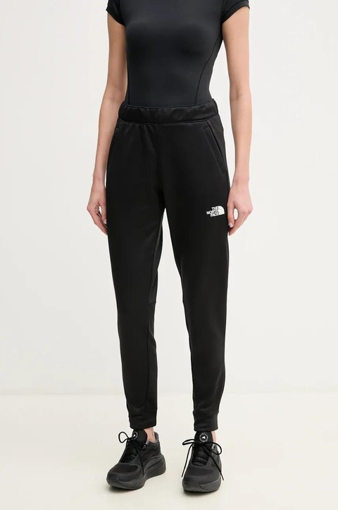 The North Face spodnie dresowe Reaxion kolor czarny gładkie NF0A8CNSJK31 - zdjęcie produktu nr 1