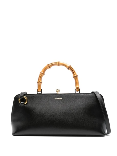 Jil Sander Goji leather tote bag - Black - zdjęcie produktu nr 1