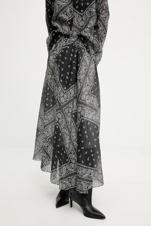 Answear.LAB koszula i spódnica damski kolor czarny - zdjęcie produktu nr 2