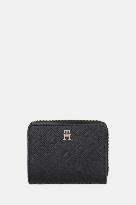 Tommy Hilfiger portfel damski kolor czarny AW0AW17743 - zdjęcie produktu nr 1