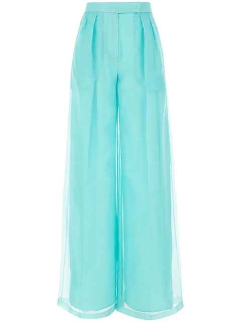 Max Mara wide-leg trousers - Blue - zdjęcie produktu nr 1