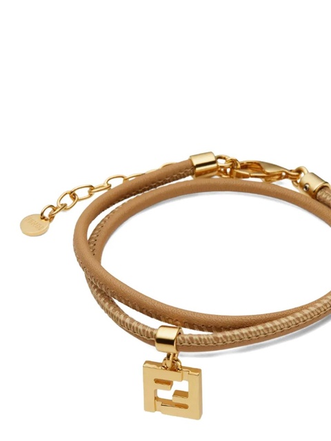 FENDI Forever leather bracelet - Gold - zdjęcie produktu nr 2