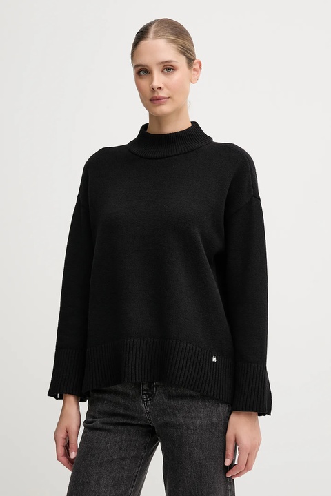 Dkny sweter damski kolor czarny lekki DJ5R0889 - zdjęcie produktu nr 1
