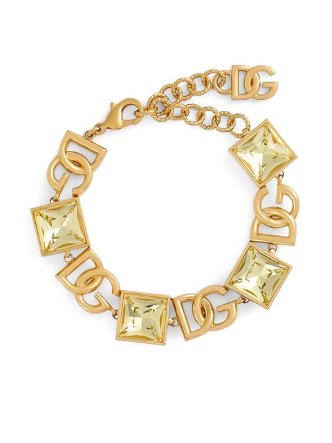 Dolce & Gabbana logo-bead bracelet - Gold - zdjęcie produktu nr 1