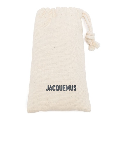 Jacquemus rectangle-frame sunglasses - Red - zdjęcie produktu nr 2