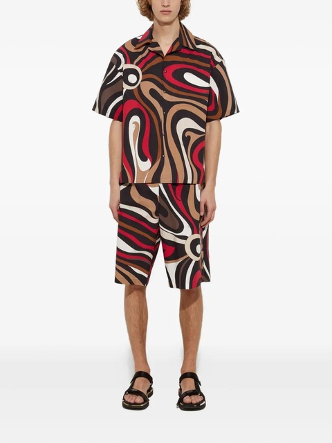 PUCCI marmo-print shorts - Black - zdjęcie produktu nr 1