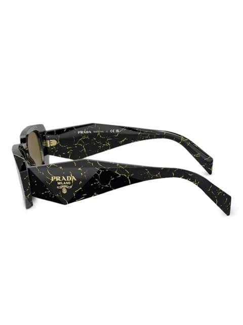 Prada Eyewear square-frame sunglasses - Black - zdjęcie produktu nr 2