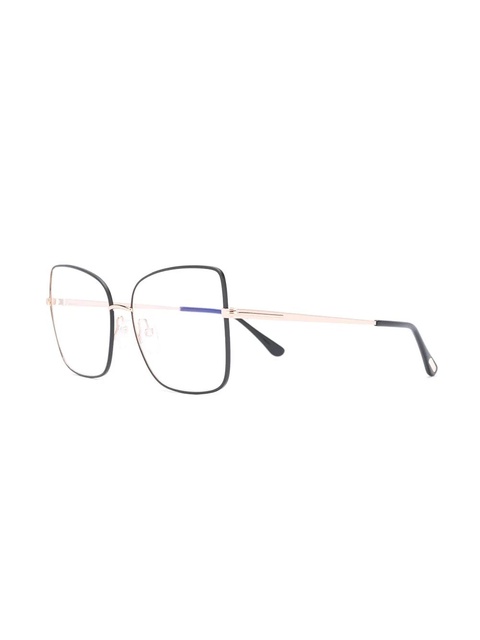 TOM FORD Eyewear FT5613B square-frame glasses - Gold - zdjęcie produktu nr 2