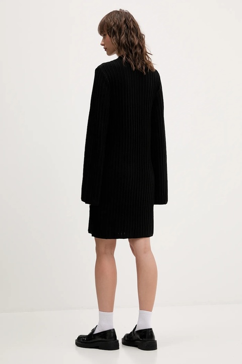 Karl Lagerfeld Jeans sukienka kolor czarny mini prosta A4W13012 - zdjęcie produktu nr 2