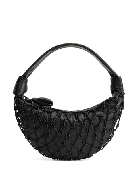 LEMAIRE Fortune Croissant knotted-details shoulder bag - Brown - zdjęcie produktu nr 1