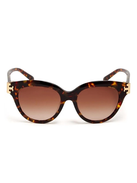 Tory Burch tortoiseshell sunglasses - Brown - zdjęcie produktu nr 1