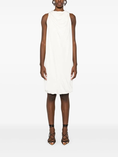 Lanvin brooch-detail midi dress - Neutrals - zdjęcie produktu nr 2