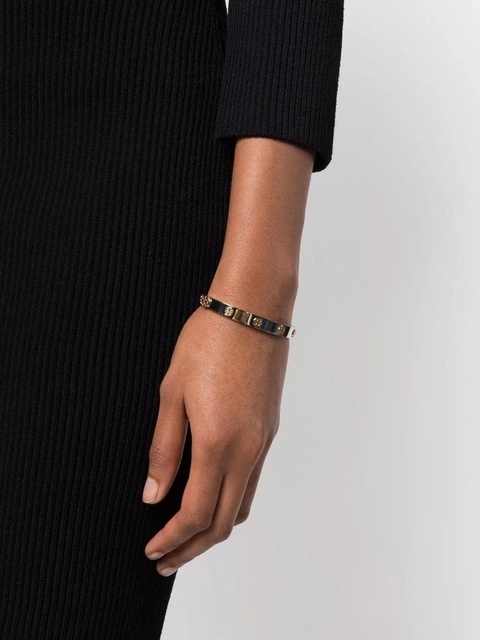 Tory Burch Miller Stud hinge bracelet - Silver - zdjęcie produktu nr 1