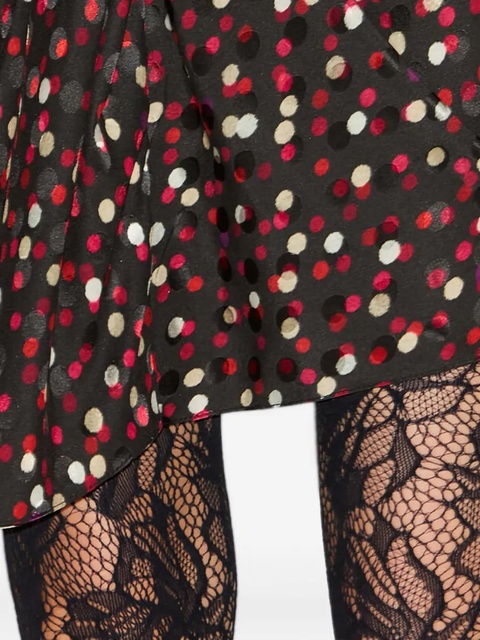 ISABEL MARANT Ovia polka-dot mini skirt - Black - zdjęcie produktu nr 2