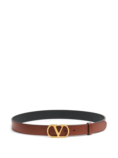 Valentino Garavani 30mm VLogo Signature belt - Brown - zdjęcie produktu nr 1