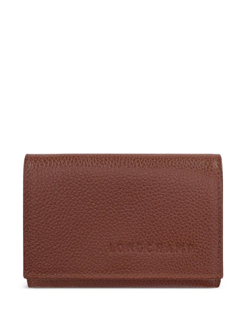 Longchamp Le Foulonné compact wallet - Brown - zdjęcie produktu nr 1